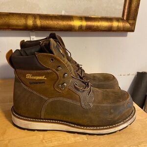 THOROGOOD Iron River Series 6" Brown Composite Toe Work Boots 804-4145 Men 13